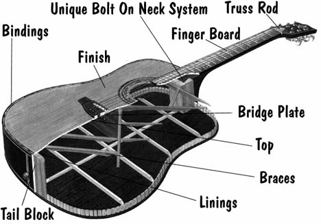 Note that guitar terminology is by no means fixed or 