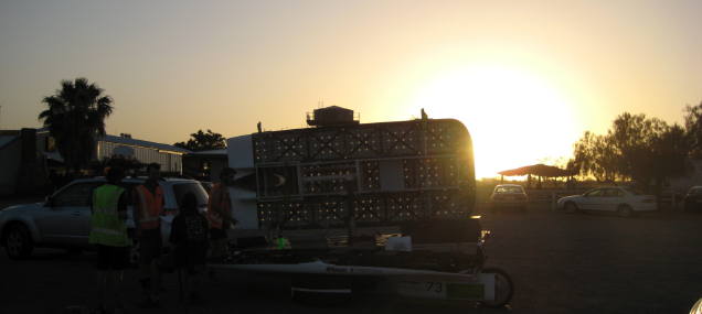 First light at Kulgera