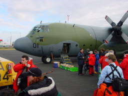 Just about to enter the Kiwi C-130  (click to enlarge; 1.25 MB)