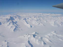 View of Antarctica through the C-130 window (click to enlarge; 1.2 MB)