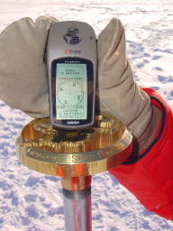 Andre\'s GPS receiver at the South Pole (click to enlarge; 1.33 MB)