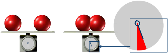 Stills of static electricity between two balls