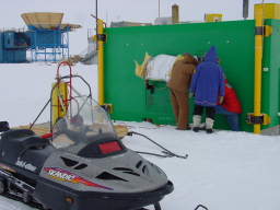 Repairing leaks in the external condenser (click to enlarge; 1.33 MB)